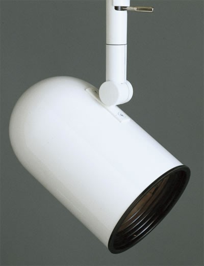 NEW. Lightolier Cylinder 26038 WH~  White Cylinder Track Lighting 